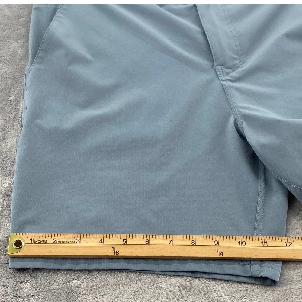 Florence Marine X Mens 35 Blue Grey Ripstop Hybrid Utility Shorts NO SIZE TAG